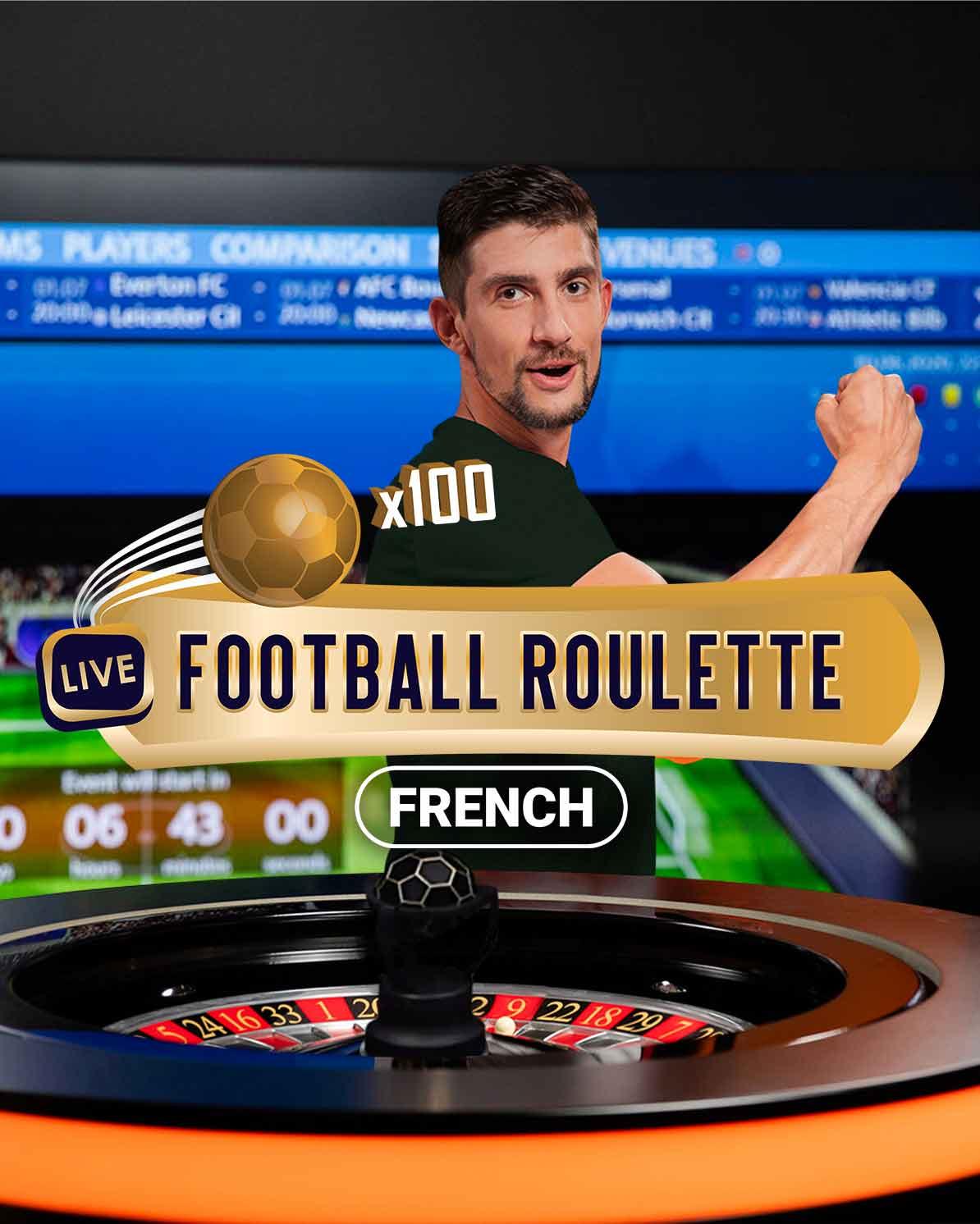 LIVE FOOTBALL FRENCH ROULETTE