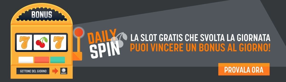 Daily free spins SNAI