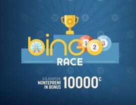 Bingo Race da 10.000€ bonus