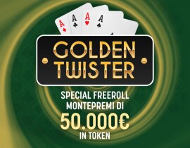 Golden Twister - 50.000€ ogni settimana in palio